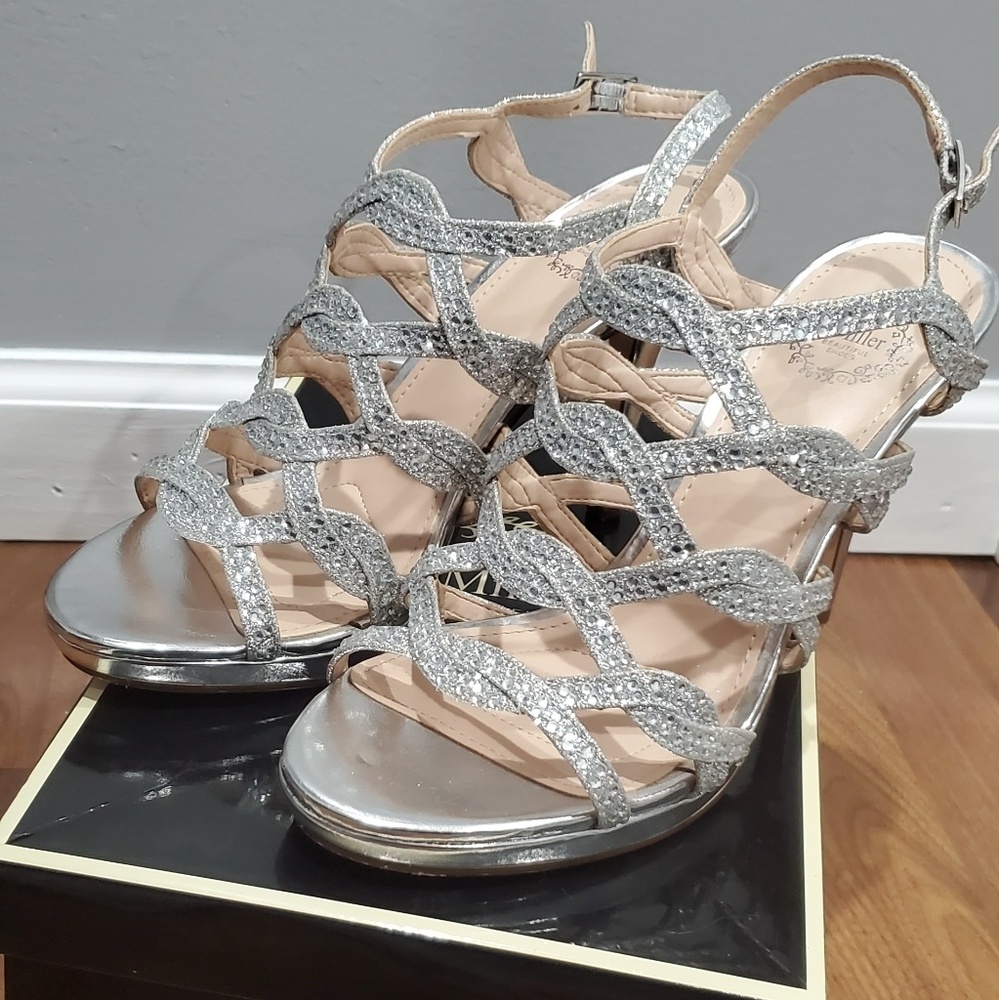 Silver heels